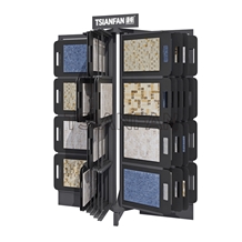 Rolling Type Mosaic Sample Dispaly Rack