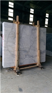Turkish Carrara White Marble Slabs / Tiles