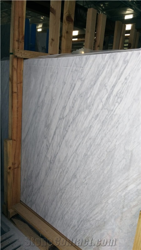 Turkish Carrara White Marble Slabs / Tiles