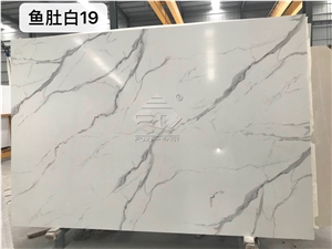 Artificial Marble Stone Calacatta Gold Slabs