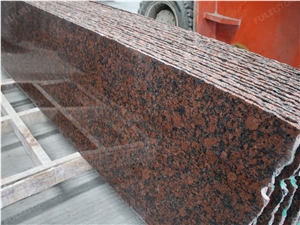 Camen Red Granite Slabs