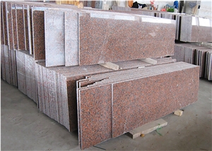 China Cenxi Red/Maple Red Granite Slabs