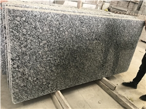 China G377 Seawave Spray White Granite Polished Slabs