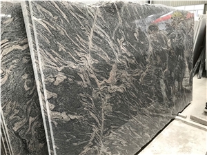 China Juparana Granite Slabs/Dragon Juparana Grey