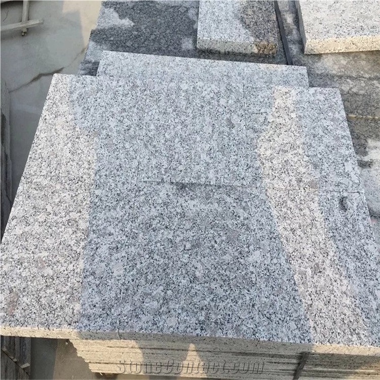 China Pearl Flower G383 Granite Flamed Tiles