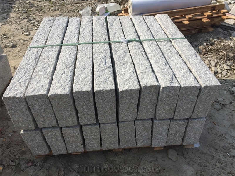 Chinese Bianco Sardo G050 Granite Kerbs/G603 Curbs