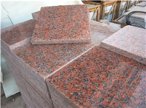 G562 Maple Red Granite Flooring Tiles