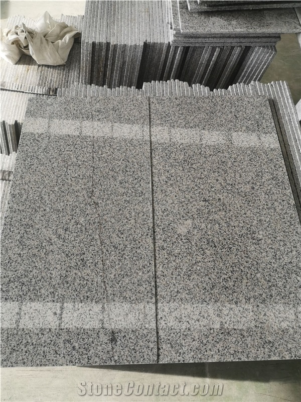 Hubei Sesame White Granite Tiles G603 Slabs