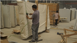 New Artificial Pure Water Cloudy Grey Marble Slabs