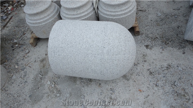 New G603 Grey Granite Flamed Road Stone