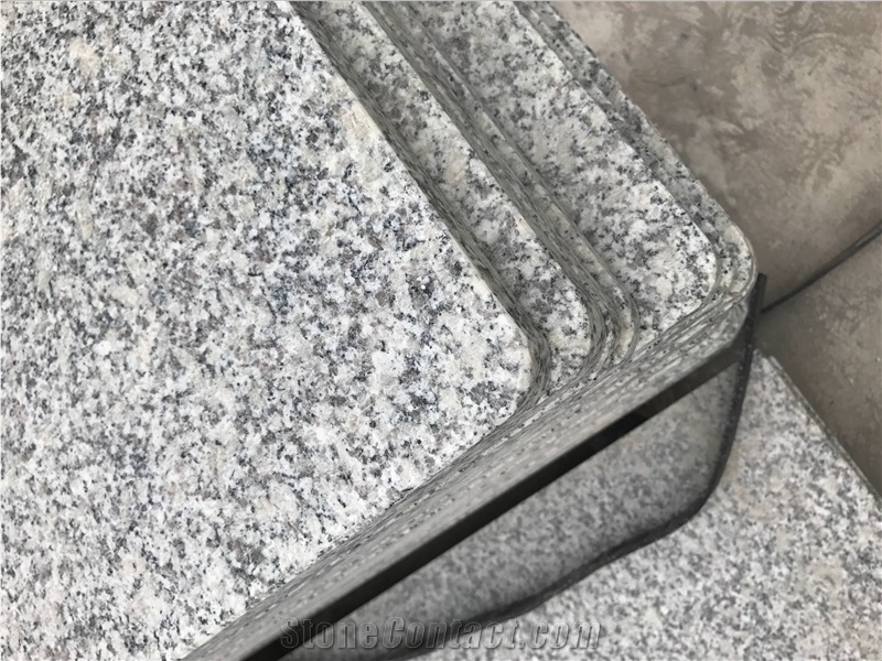 Own Quarry New Bianco Sardo Grey Polished Treads&Steps