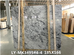 Popular Ice Grey Marble with Flower Slabs&Tiles