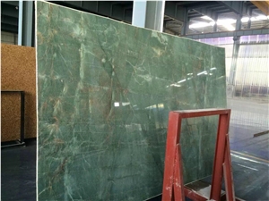 Pure Green Onyx Slabs&Tiles