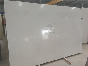 Pure White Manmade Marble Stone Slabs&Tiles