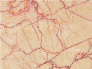Red Cream Marble Slabs
