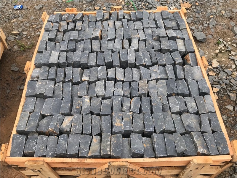 Zhangpu Black Basalt Cubes/G612 Granite Setts