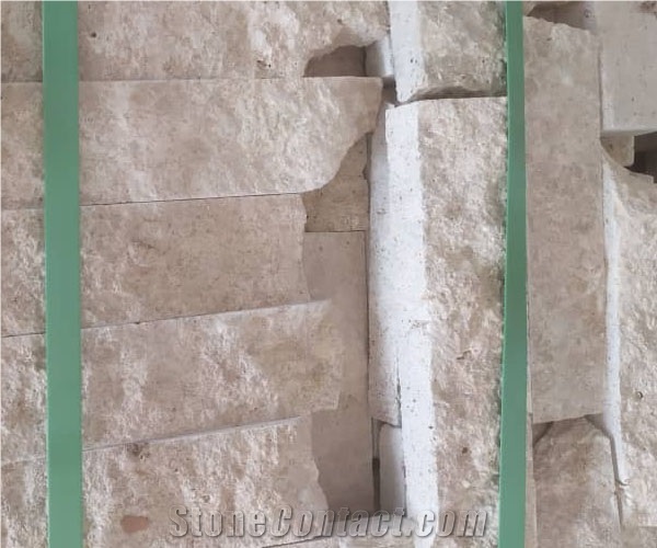 Sary-Tash Limestone Strip Ragged Edges Wall Tiles