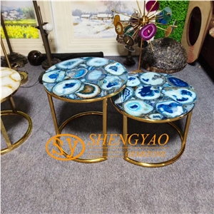 Agate Round Coffee Tables Furniture