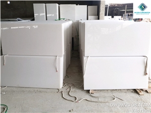 Polished Pure White Marble Tiles, White Marble Slabs