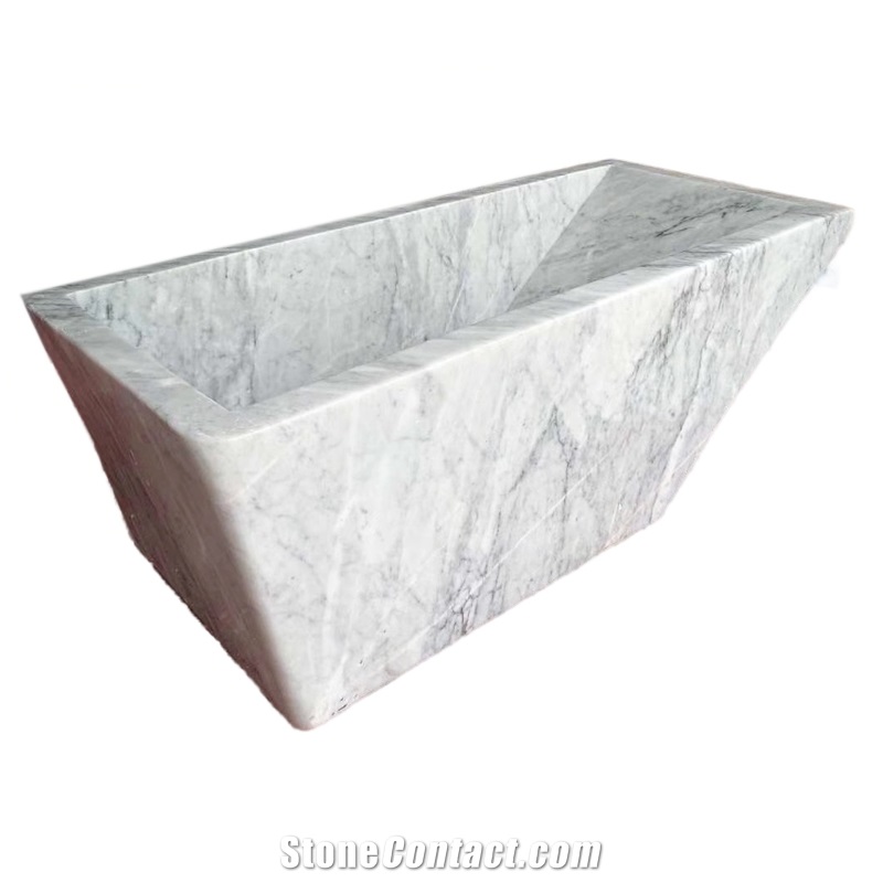 Marble Bathtub, Bianco Carrara