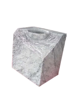 Pedestal Basin, Bianco Carrara