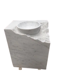 Pedestal Basin, Bianco Carrara