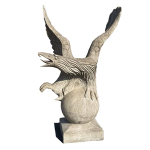 Animal Statue Outdoor Marble Eagle Statue