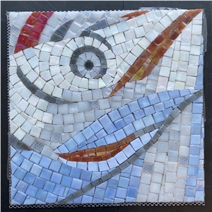 Multicolor Art Mosaic for Swimming Pool