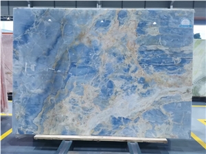 Blue Onyx Stone for Floor Covering