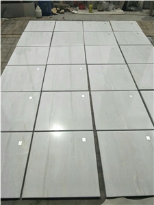 Cary Ice Marble Slab and Tiles for Project