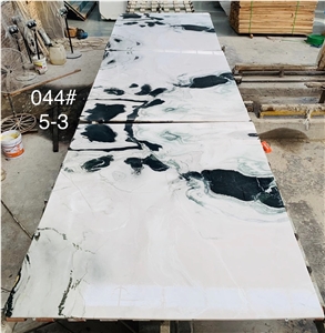 China Panda White Marble,Landscape Painting Marble