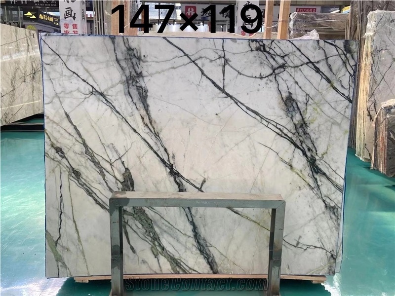Clivia White Marble for Floor Covering
