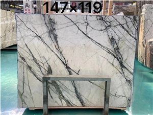 Clivia White Marble for Wall Feature