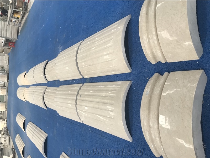 Marble Column Pillar Cladding for House Decoration