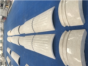 Marble Column Pillar Cladding for House Decoration