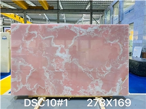 Pink Onyx for Tabletops
