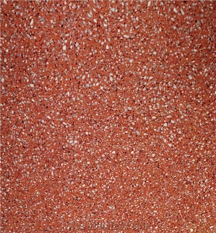 Red Terrazzo Tile for Wall and Floor