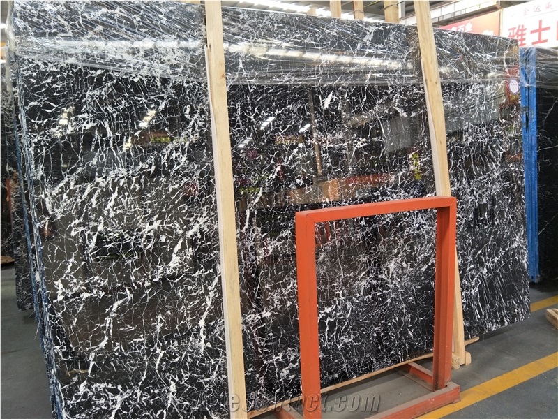 Snowflake Black Marble for Wall and Floor Tile