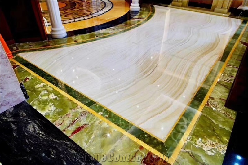 White Tiger Onyx Bar Top Project