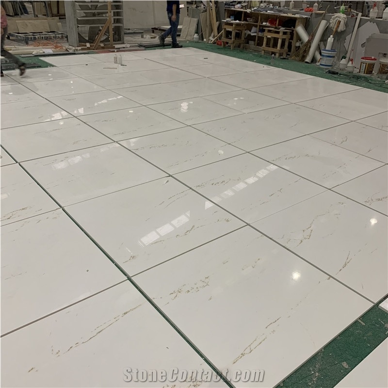 Arison White Marble Flooring Tiles
