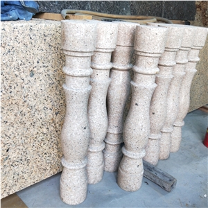 Balcony Baluster Polished Outdoor Beige Granite