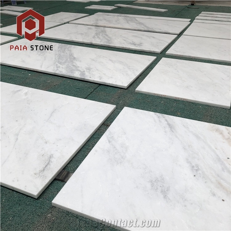 Beautiful White Marble with Grey Veins for Wall