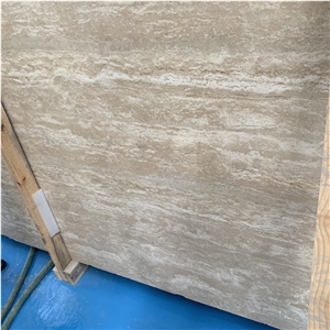 Beige Travertine Tiles for Project Wall Cladding