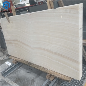 Best Price Wooden White Onyx Marble Tile for Floor