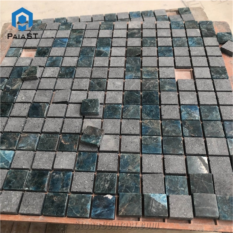 Blue Stone Mosaic Natural Stone Wall Tile