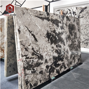 Brazil Import Snow Mountain White Granite Slabs