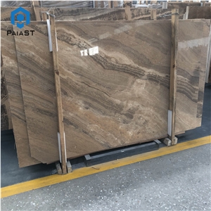 Brown Marble Slab For Hotel Wall And Floor