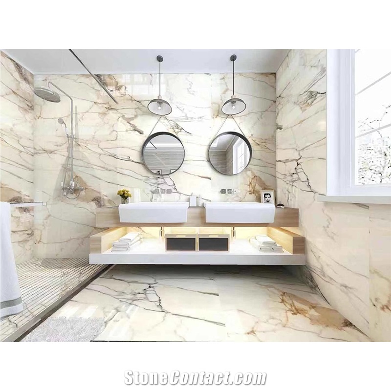 Calacatta Gold Marble Tiles Home Design Project