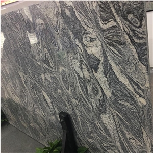 China Juparana Granite Tile For Wall Decoration