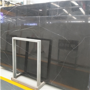 Commercial Nero Marquina Marble 60x60 cm